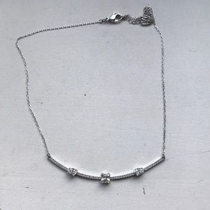 SWAROVSKI crystal bar necklace